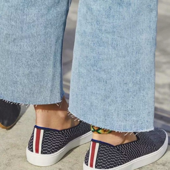 NEW Rothy’s Rothys Maritime Gradient Sneakers Shoes Slip Ons Womens Size 8.5 NIB - Picture 5 of 12